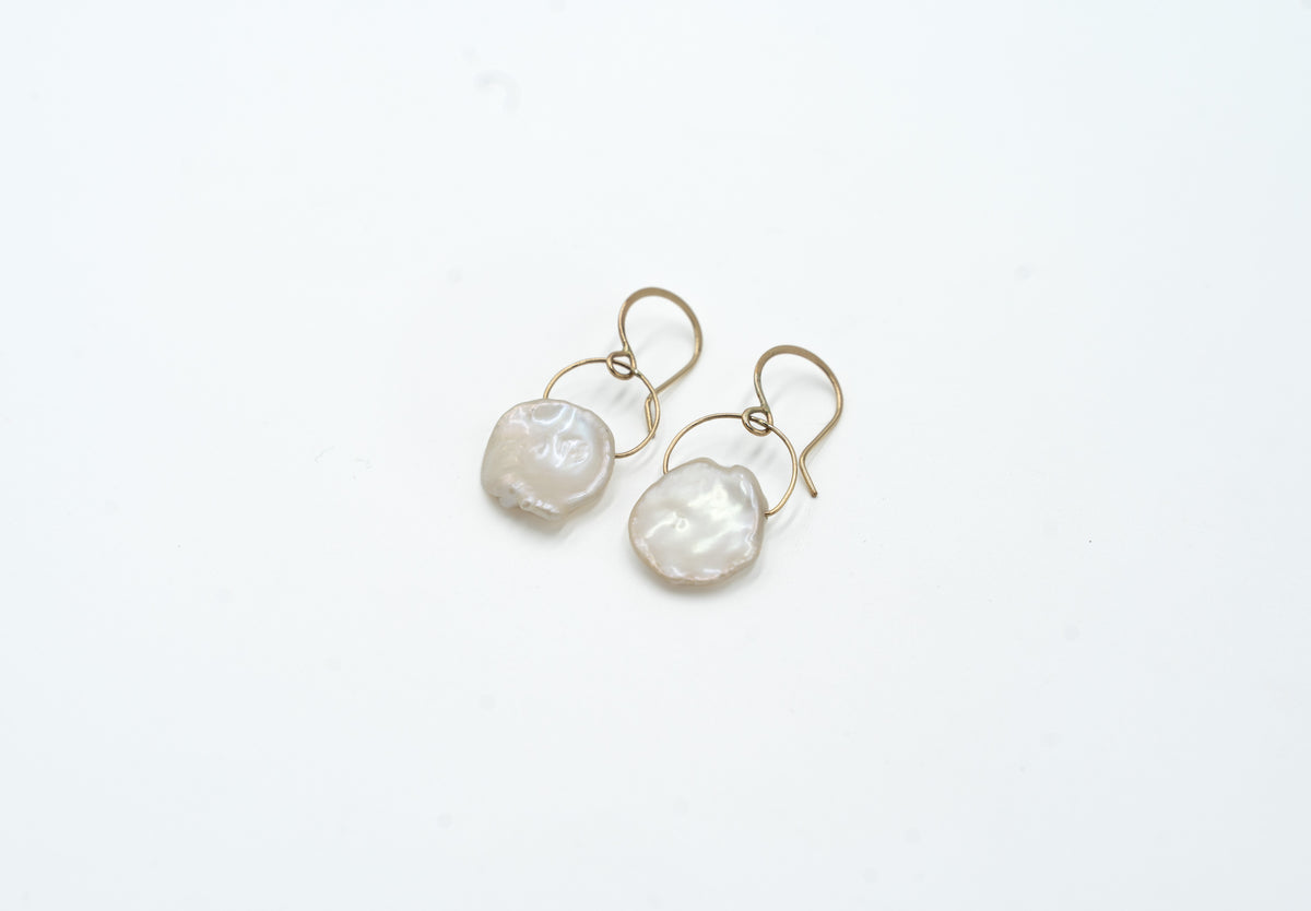 Keshi Pearl Earrings
