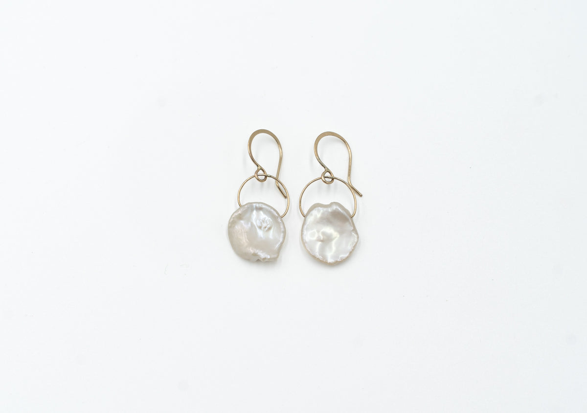 Keshi Pearl Earrings