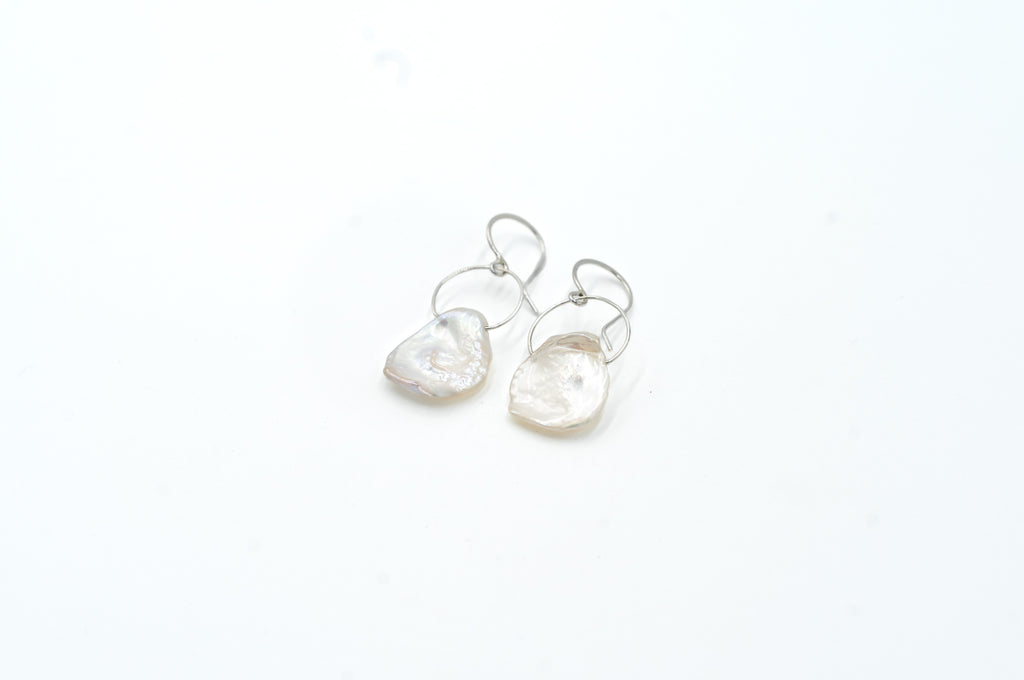 Keshi Pearl Earrings