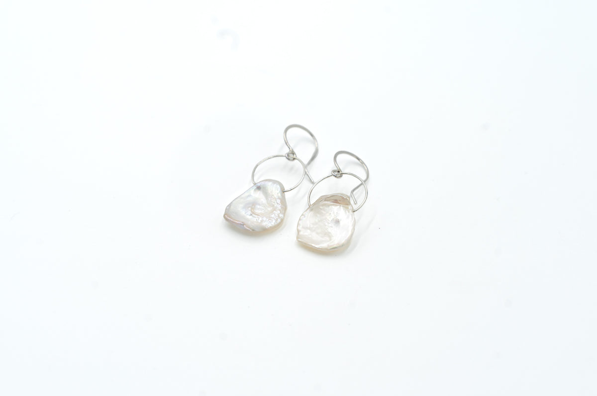 Keshi Pearl Earrings