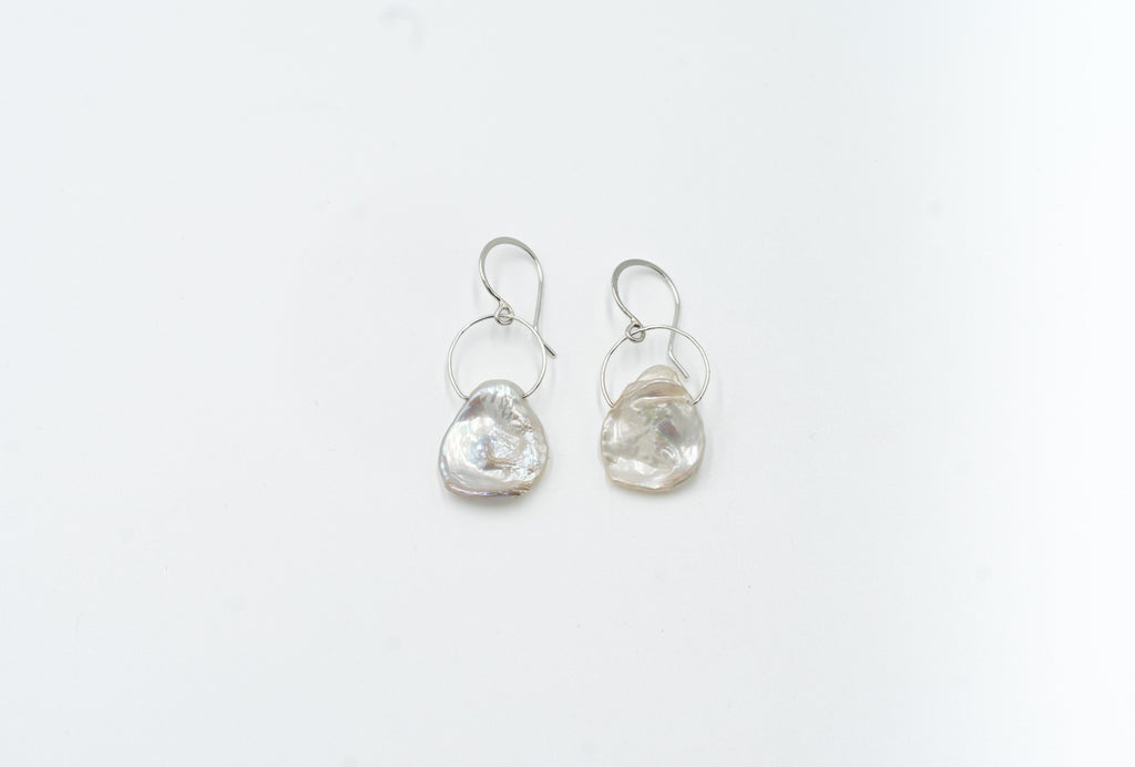 Keshi Pearl Earrings