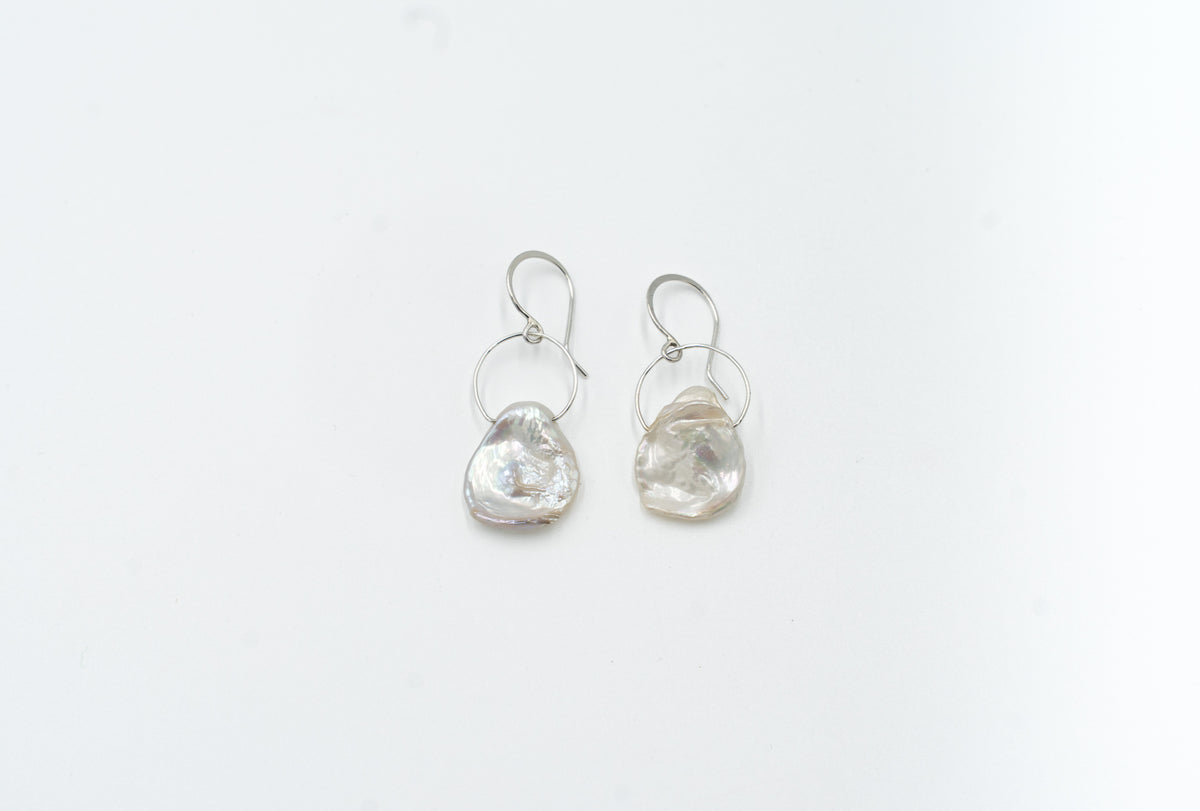 Keshi Pearl Earrings
