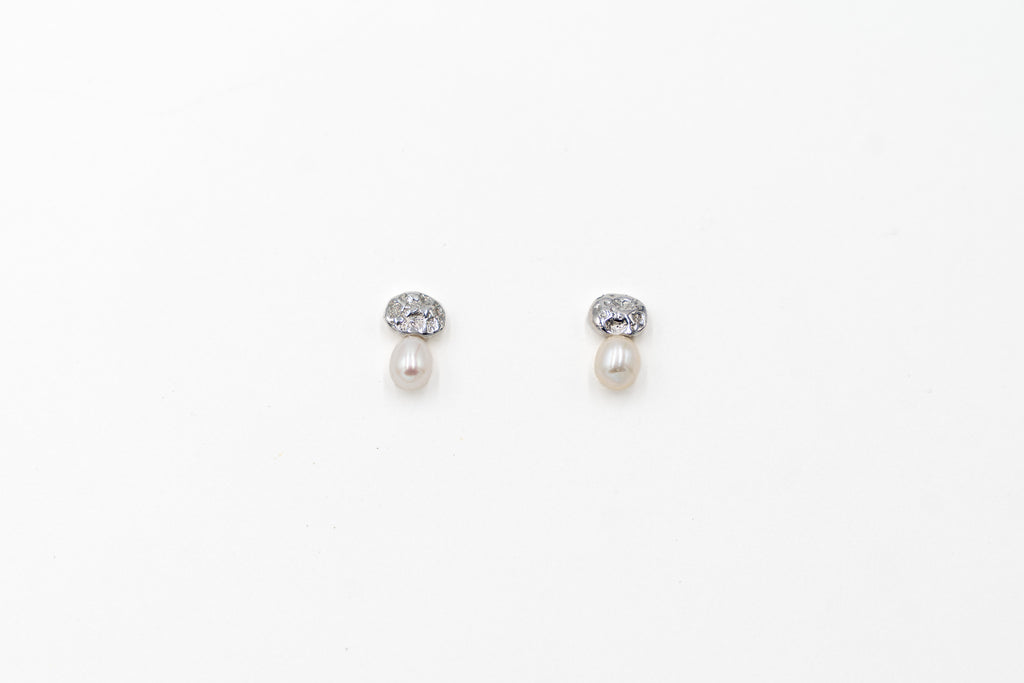 Nugget Pearl Earrings