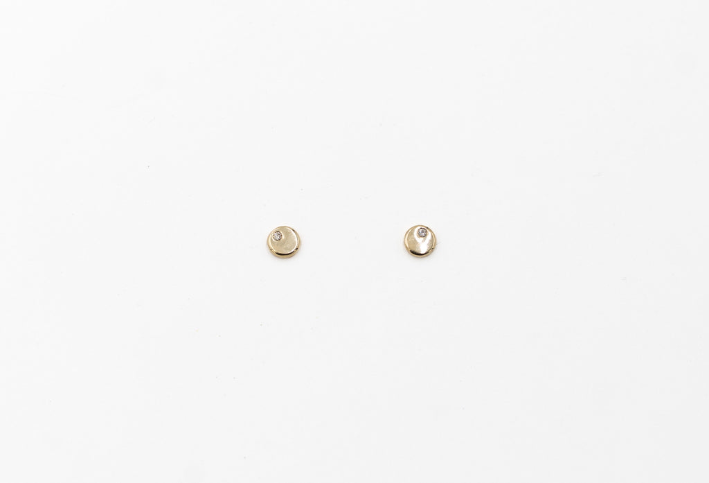 Diamond Disc Studs