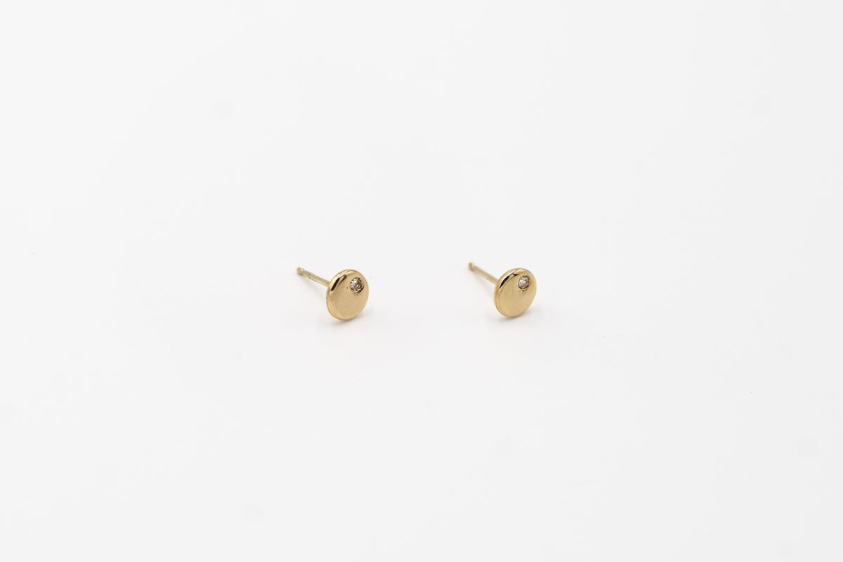 Diamond Disc Studs