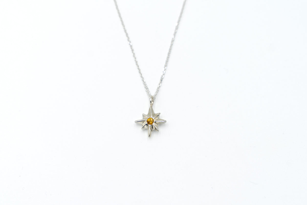 Starburst Charm Necklace